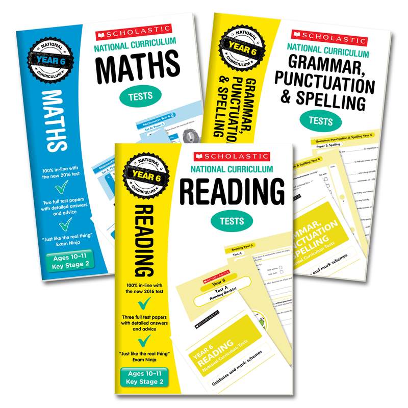 Year 6 English & Maths Tests (Ages 10-11) Main Image