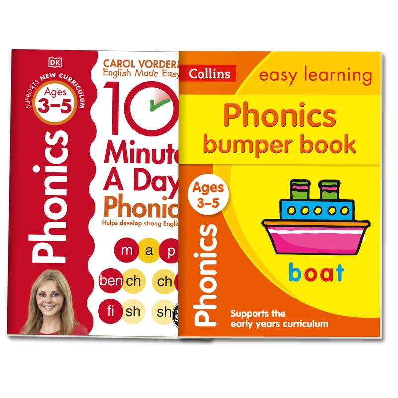 Pre-School Phonics Workbook Pack (Ages 3-5) Main Image