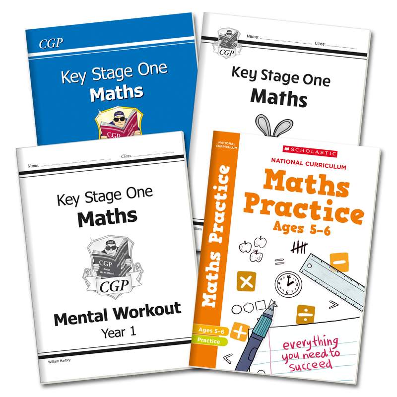 Year 1 Maths Study & Workbook Pack (Ages 5-6) Main Image