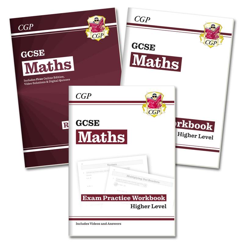 GCSE Maths Study & Workbook Pack - Higher Tier (Ages 14-16) Main Image
