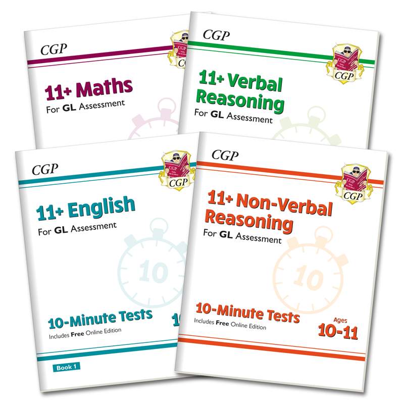 GL 11+ 10-Minute Tests Pack (Ages 10-11) Main Image