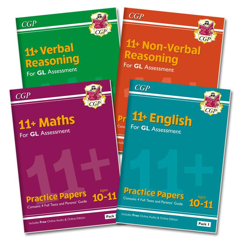 GL 11+ Practice Papers Pack 1 (Ages 10-11) Main Image