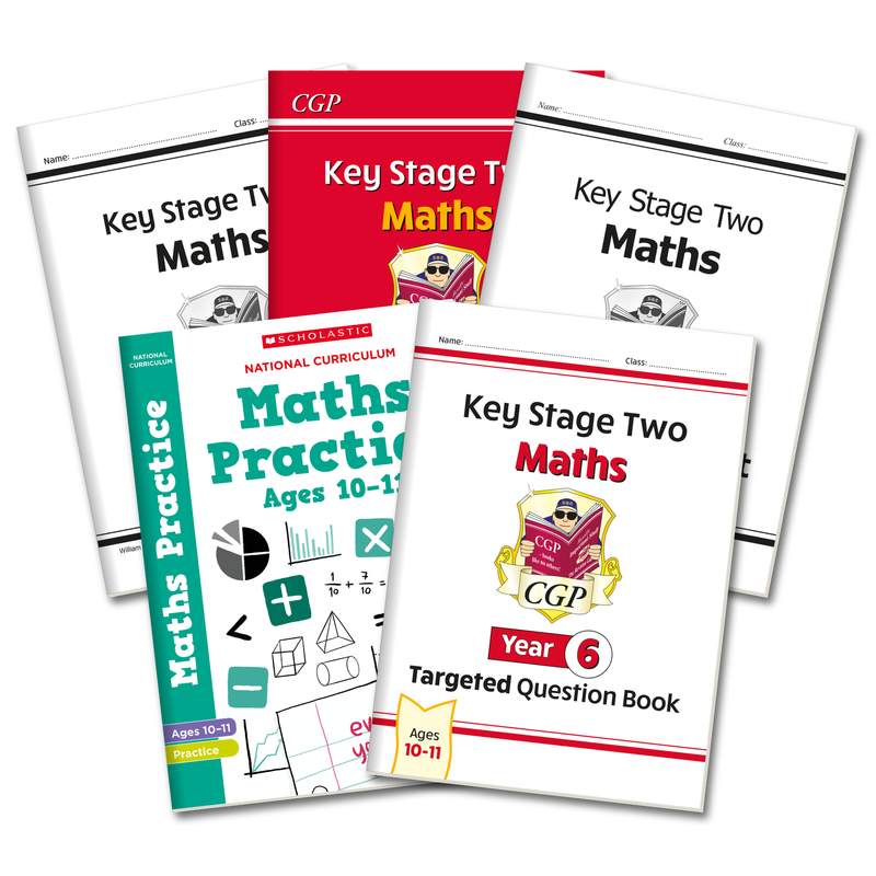 Year 6 Maths Study & Workbook Pack (Ages 10-11) Main Image