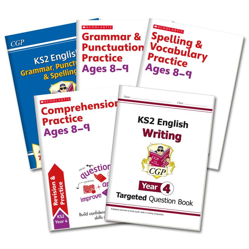 Year 4 English Study & Workbook Pack (Ages 8-9) Main Image