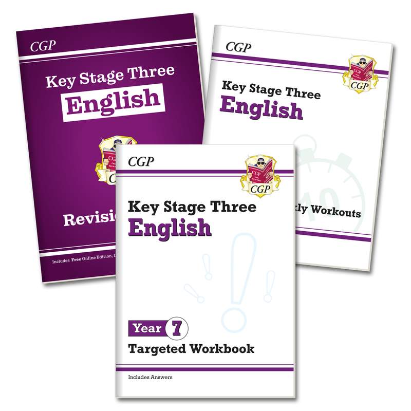 Year 7 English Study & Workbook Pack (Ages 11-12) Main Image