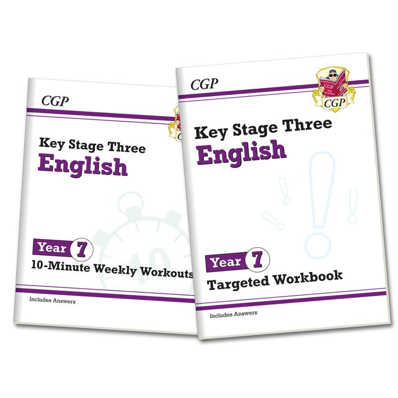 Year 7 English Workbook Pack (Ages 11-12) Main Image