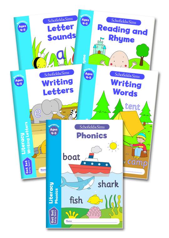 Reception English Workbook Pack (Ages 4-5)