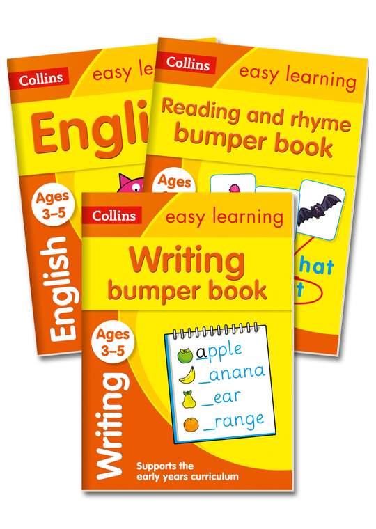 Pre-School English Study & Workbook Pack (Ages 3-4)