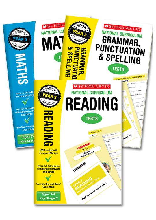 Year 3 SATs Practice Papers Pack (Ages 7-8)