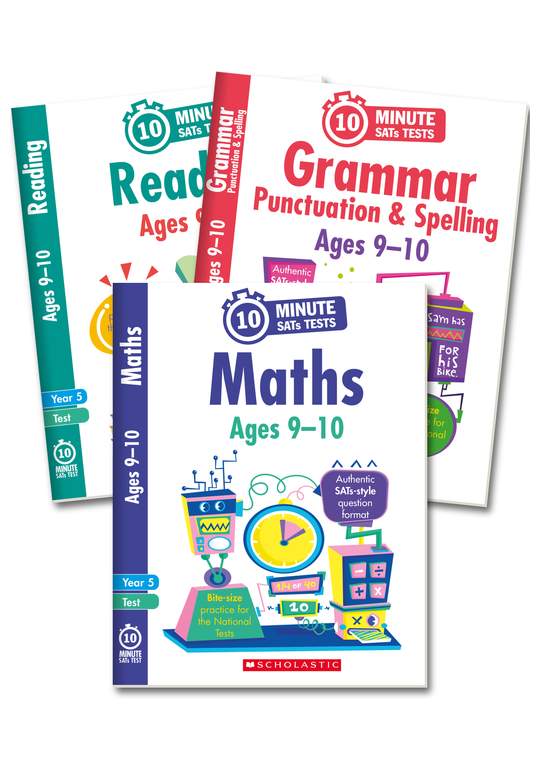 Year 5 SATs 10-Minute Tests Pack (Ages 9-10)