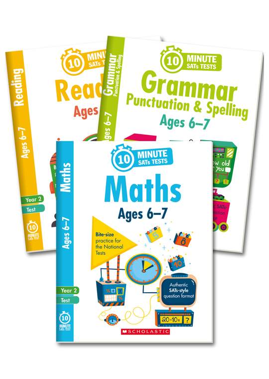 KS1 SATs 10-Minute Tests Pack (Ages 6-7)