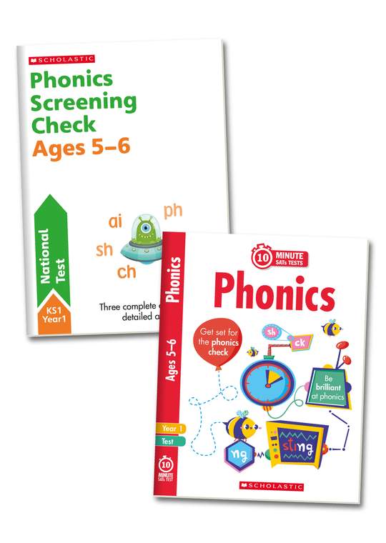 Year 1 Phonics Test Practice Pack (Ages 5-6)