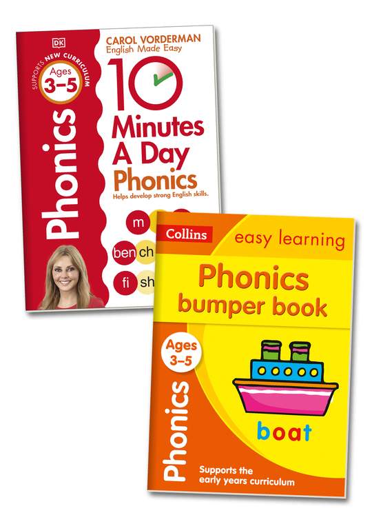 Pre-School Phonics Workbook Pack (Ages 3-5)