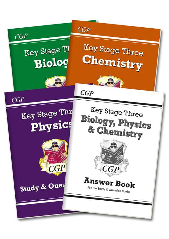 KS3 Science Study & Workbook Pack (Ages 11-14)