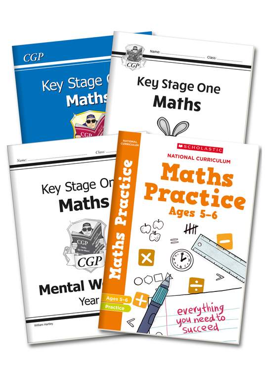 Year 1 Maths Study & Workbook Pack (Ages 5-6)