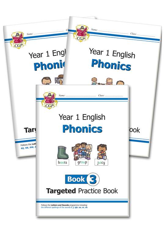 Year 1 Phonics Workbook Pack (Ages 5-6)