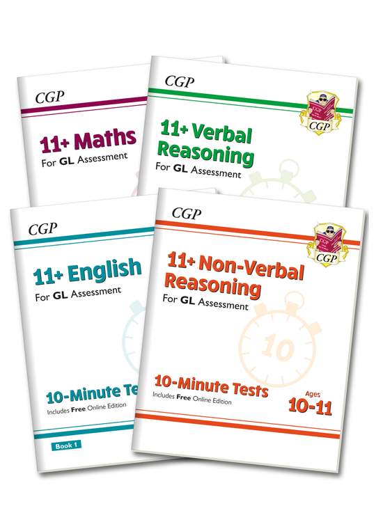 GL 11+ 10-Minute Tests Pack (Ages 10-11)