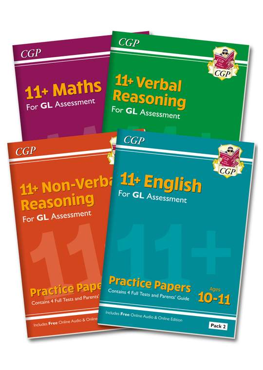 GL 11+ Practice Papers Pack 2 (Ages 10-11)