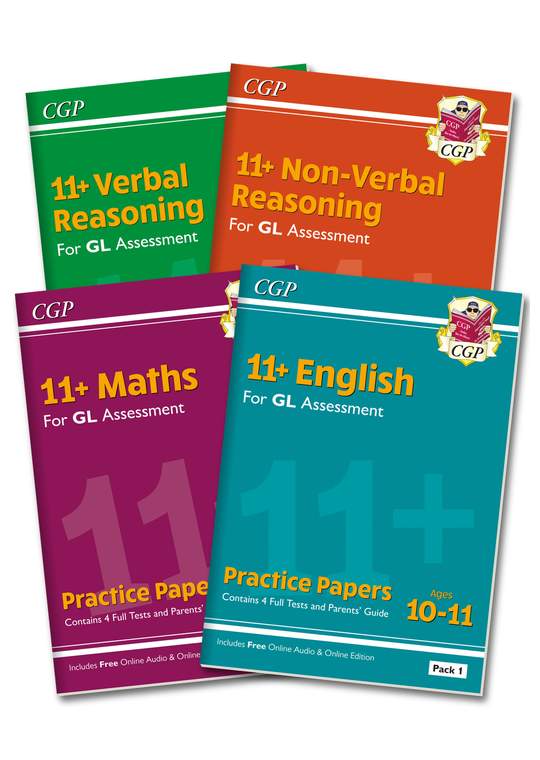 GL 11+ Practice Papers Pack 1 (Ages 10-11)