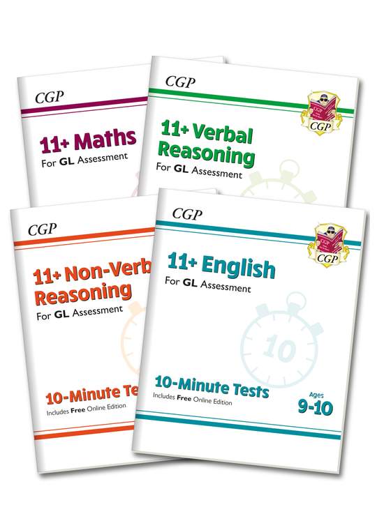 GL 11+ 10-Minute Tests Pack (Ages 9-10)