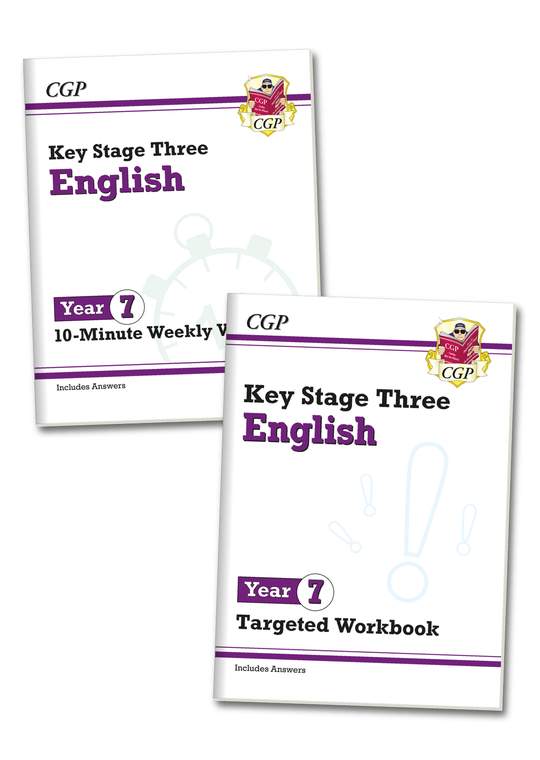 Year 7 English Workbook Pack (Ages 11-12)