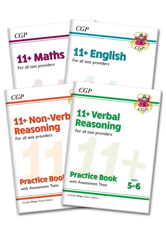 11+ Workbook Pack (Ages 5-6)