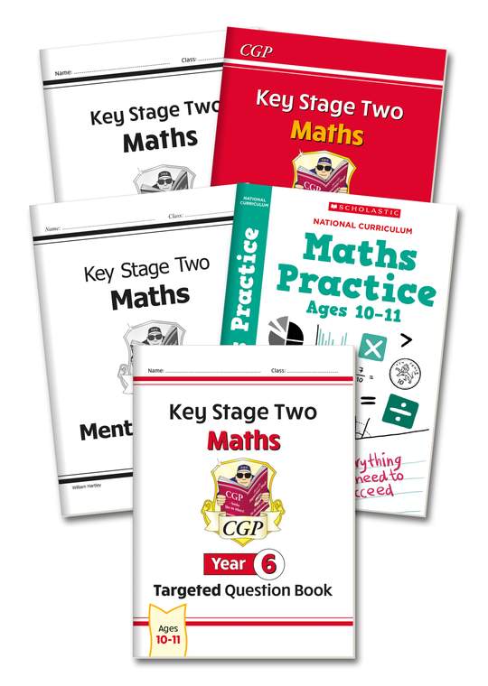 Year 6 Maths Study & Workbook Pack (Ages 10-11)