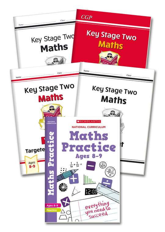 Year 4 Maths Study & Workbook Pack (Ages 8-9)