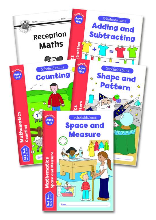 Reception Maths Workbook Pack (Ages 4-5)