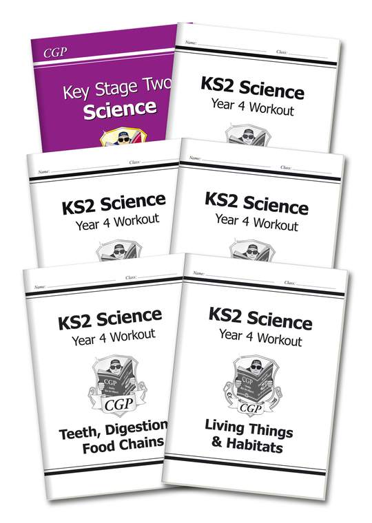 Year 4 Science Study & Workbook Pack (Ages 8-9)