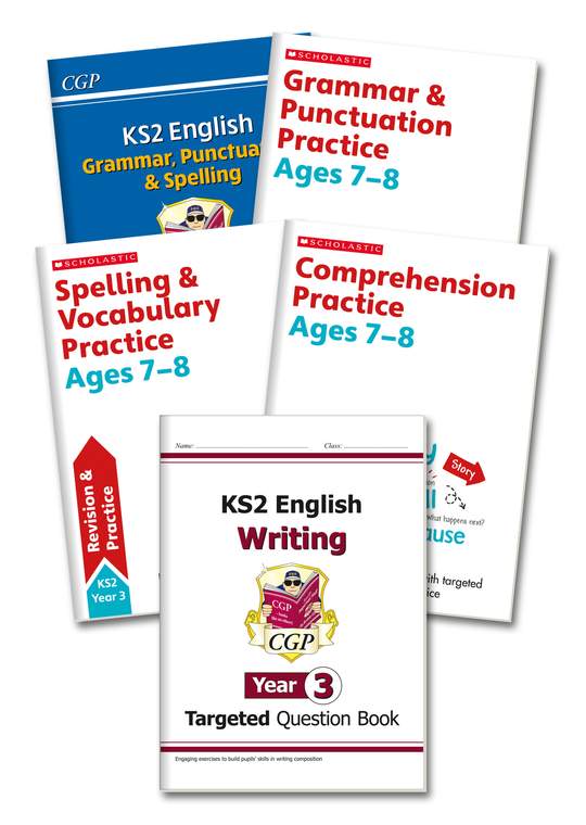 Year 3 English Study & Workbook Pack (Ages 7-8)