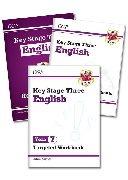Year 7 English Study & Workbook Pack (Ages 11-12)