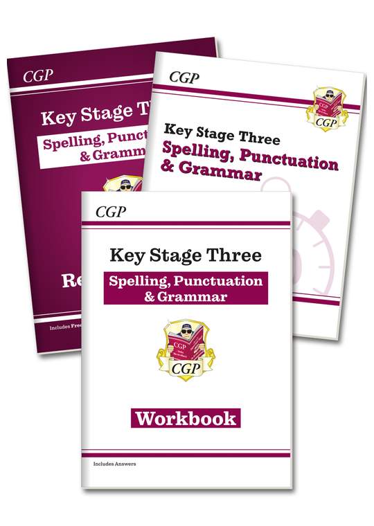 KS3 SPaG Study & Workbook Pack (Ages 11-14)
