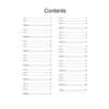 A contents page listing 31 English comprehension tests and 11 puzzle sections with page numbers