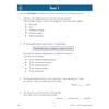 Four timed questions on symmetry, rounding, and unit conversion, with space to write answers