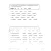 Children underline words that do not fit a group and match definitions to synonyms to build verbal reasoning skills