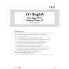 Instructions for a 50-minute multiple-choice English test, including how to mark answers and manage time