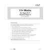 Instructions for the 11+ GL Maths test, including timing, marking, and calculator rules