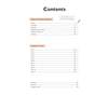 A contents page listing shapes, counting and spotting patterns, plus 11 assessment tests with boxes to tick off as you go