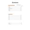 A contents page listing shapes, patterns and eight assessment tests, with boxes to tick off as you go