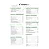 A contents page listing eight sections of verbal reasoning practice and eight assessment tests