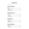 A table of contents listing sections on reading, quoting and writing with page numbers
