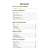 A contents page listing five sections covering reading, writing and quoting for the 13+ English exam