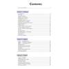 A contents page listing sections on numbers, algebra and graphs with page numbers for each topic