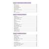 A contents page listing sections on ratios, geometry and statistics with page numbers for each topic