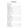 A table of contents listing Maths topics for 13+ exams, organised into sections on Numbers, Algebra and Graphs