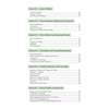 A contents page listing science topics from states of matter to energy transfers, with page numbers for each section