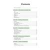 A contents page listing science topics from cells to classification, with page numbers for each section