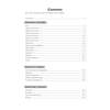 A contents page listing the three main sections of the A-Level Maths workbook with page numbers and tick boxes