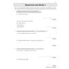 Six questions on arithmetic and geometric sequences, including finding terms, sums, and recurrence relations